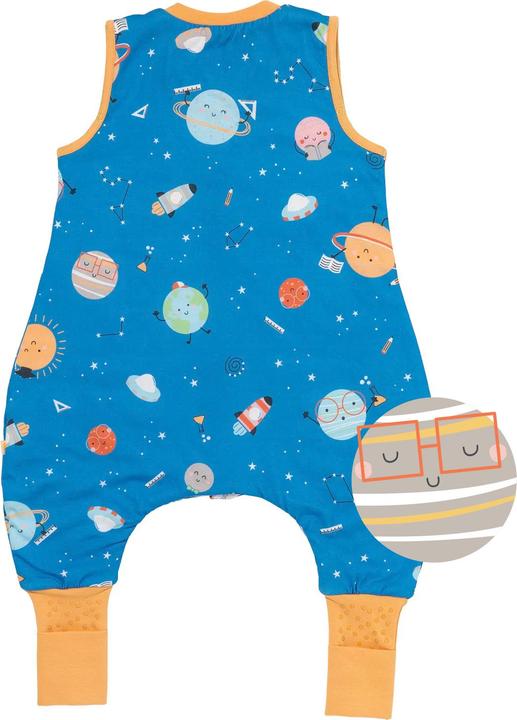 Actual product image Schlummersack Sleeping Bag with Feet & Foldable Feet Covers - 1.0 TOG (60 cm, 1.0 TOG, Autumn, Spring)