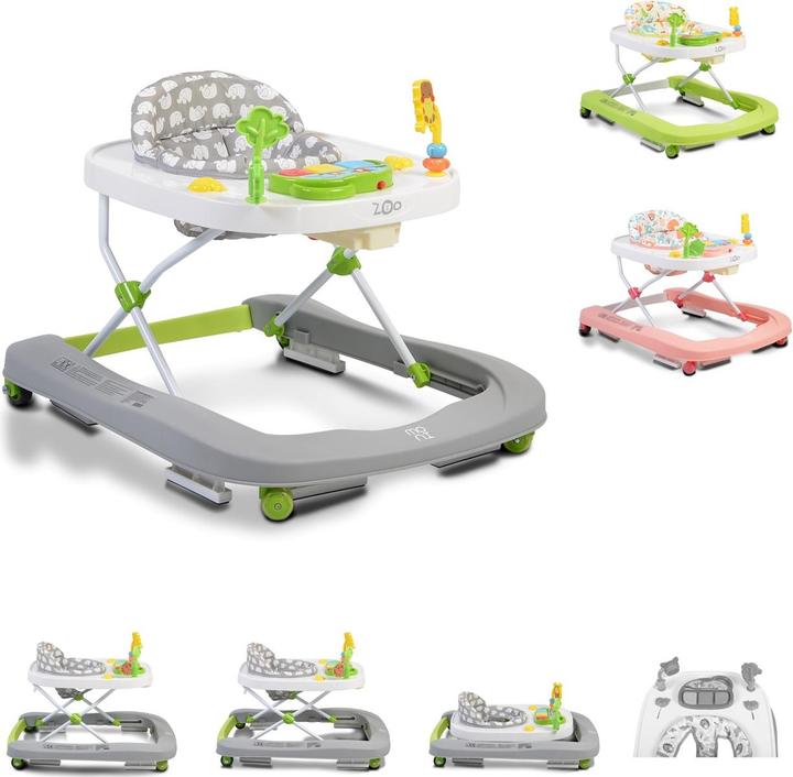 Produktbild Moni Lauflernwagen Zoo 2 in 1