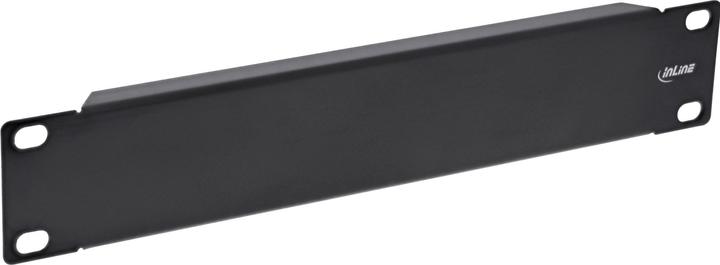 Produktbild InLine Blindplatte Schwarz, RAL 9005