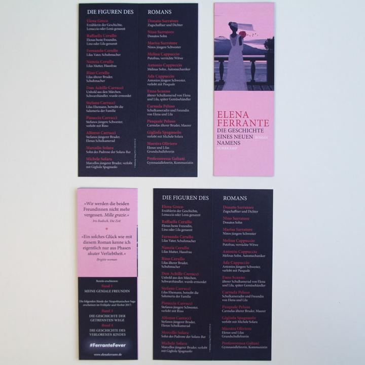 Actual product image Die Geschichte eines neuen Namens (German, Elena Ferrante, 2017)