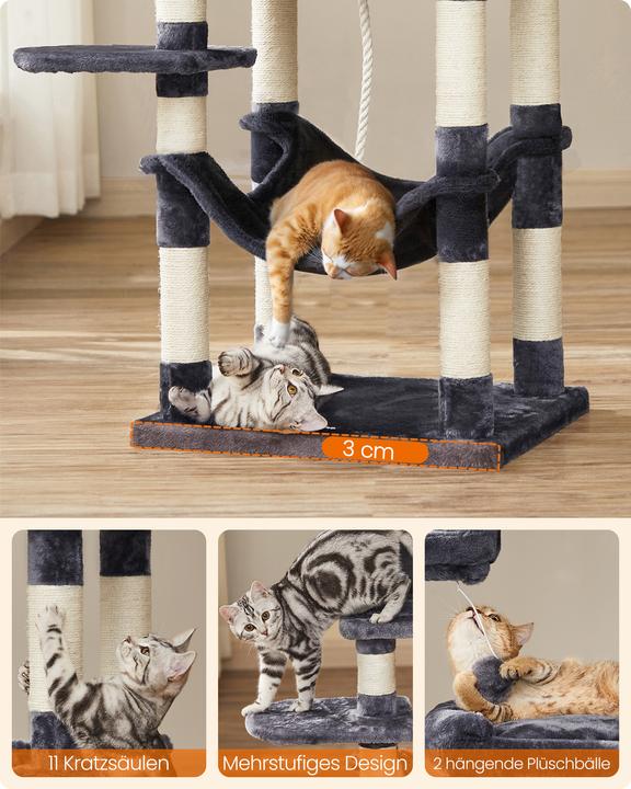 Produktbild Feandrea Kitty (143 cm, Grau)