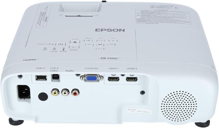 Produktbild Epson EB-FH52 (Full HD, 4000 lm, 1.32 - 2.14:1)