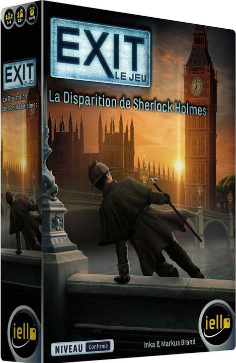 Immagine prodotto Iello EXIT Disparit.Sherlock Holmes 12+/1-4 (Francese, 1 - 4 Giocatori)