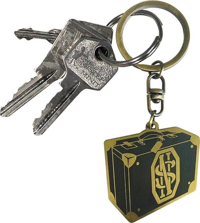 Actual product image Fantastic Beasts Suitcase Metal Keyring