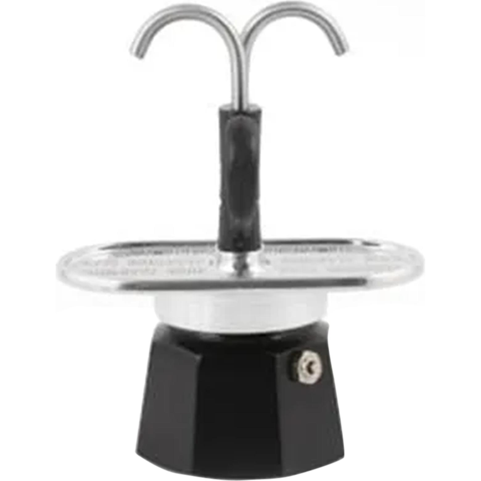 Bialetti Nero/Argento Macchina Per L'espresso, Caffettiera Moka,