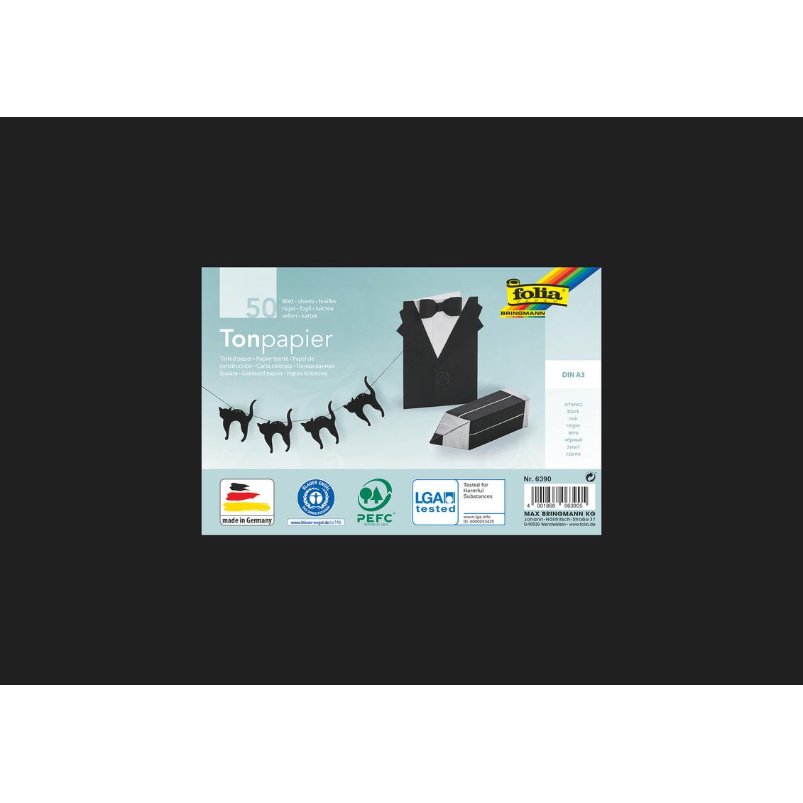 Folia Zeichenpapier (130 g/m², 50x) (6390)