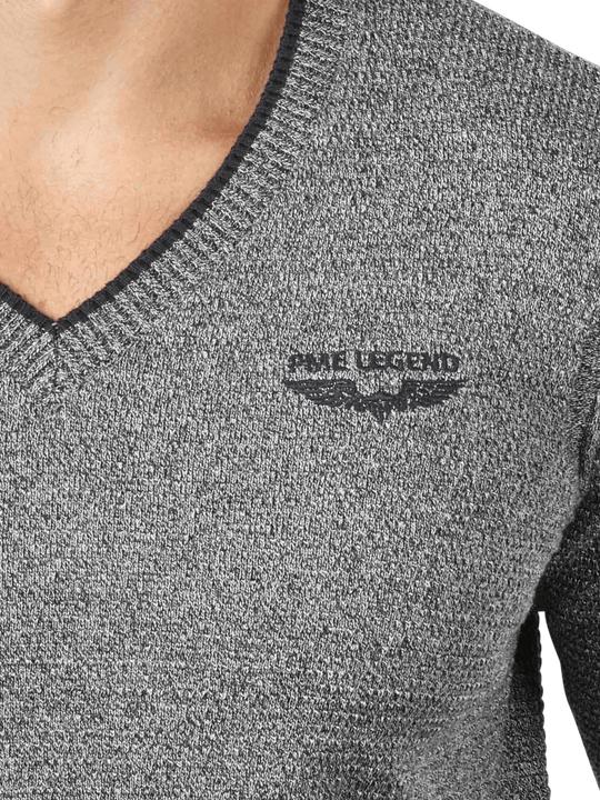 Produktbild Pme Legend V-Neck Pullover Cotton Moulin Knit Salute (M)