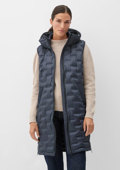 Produktbild s.Oliver Outdoor-Weste Long-Weste mit Steppung (40)