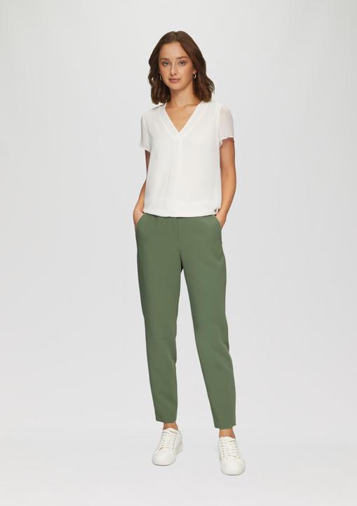 Produktbild S.Oliver Hose Slim: Cigarette Pants in Ankle-Länge aus Twill (36)
