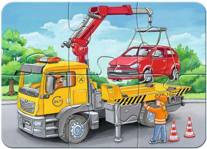 Image du produit Ravensburger Mes véhicules d'intervention 2/4/6/8p (8 pièces)