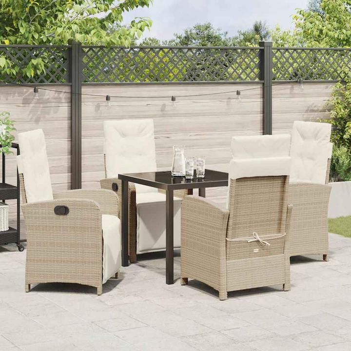 Actual product image vidaXL Garden dining set (80 cm)