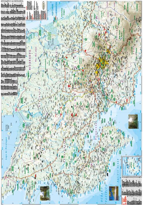 Actual product image Map Costa Rica (1:300.000) 300000