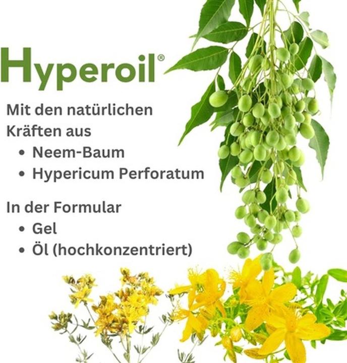 Produktbild Medpunkt Hyperoil Gel Multifunctional Self-Sustaining Wound Remedy 30ml (30 ml, Gel)