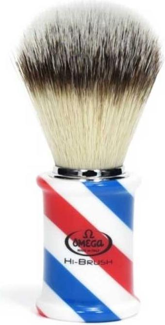 Image du produit Omega Barber Pole - Brosse à barbe HI-BRUSH (Blaireau)