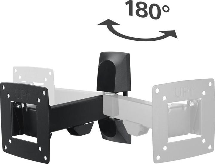 Produktbild Hama TV-Wandhalterung, schwenkbar, neigbar, 66 cm (26") bis 15 kg (Wand, 26", 15 kg)