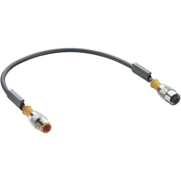 Belden Linea di connessione, Cavo + Spina elettrica, Nero