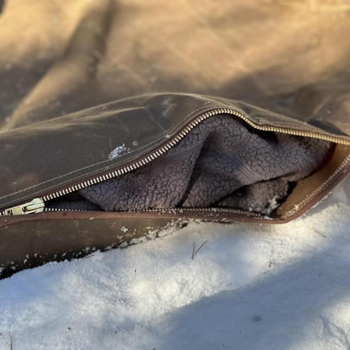 Immagine prodotto Bushcraft Rotolo da letto da cowboy in pelle d'olio (200 cm)