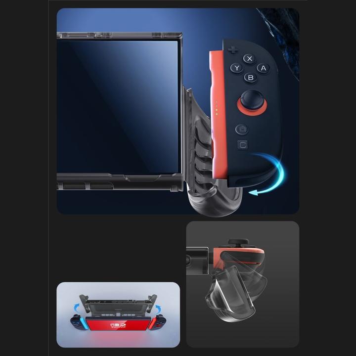 Actual product image Supcase Crystal Case für Nintendo Switch 2 - Transparent Schwarz (Switch 2)