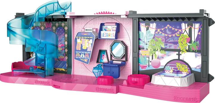 Produktbild Spin Master Zoobles Magic Mansion Traumhaus zum Verwandeln mit 6 Zimmern, Rutsche und Zubehör (6061366)