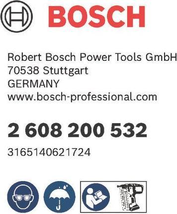 Actual product image Bosch Professional Zubehör Countersunk pin SK64 20G, 57 mm galvanised