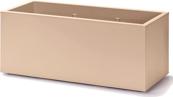Actual product image Euro3plast Planter Kebe 100 x 40 cm dune Greener, with castors and watering system (100 x 40 x 40 cm)