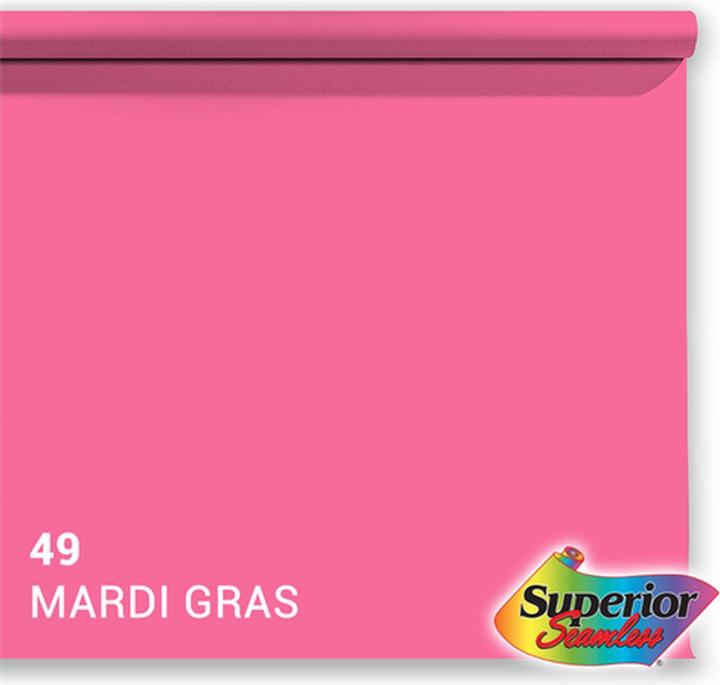 Produktbild Superior Achtergrond Rol Mardi Gras (nr 49) 1.35m x 11m (135 cm)