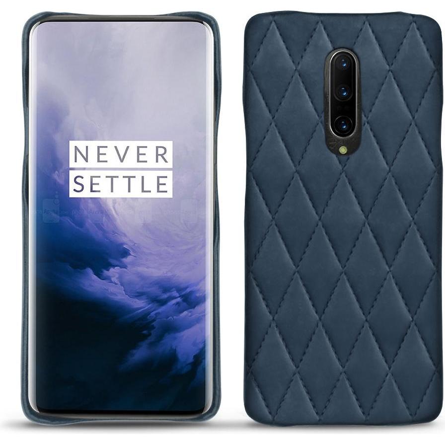 Noreve Lederschutzhülle (OnePlus 7 Pro), Smartphone Hülle, Blau
