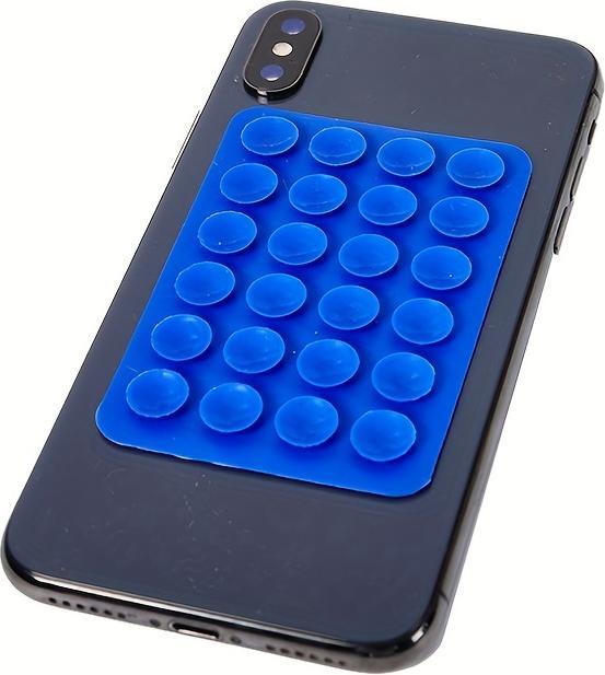6 Supporti Universali Per Telefono In Silicone - Anelli Regolabili Per Dito, 6 Colori Vivaci, Per Smartphone