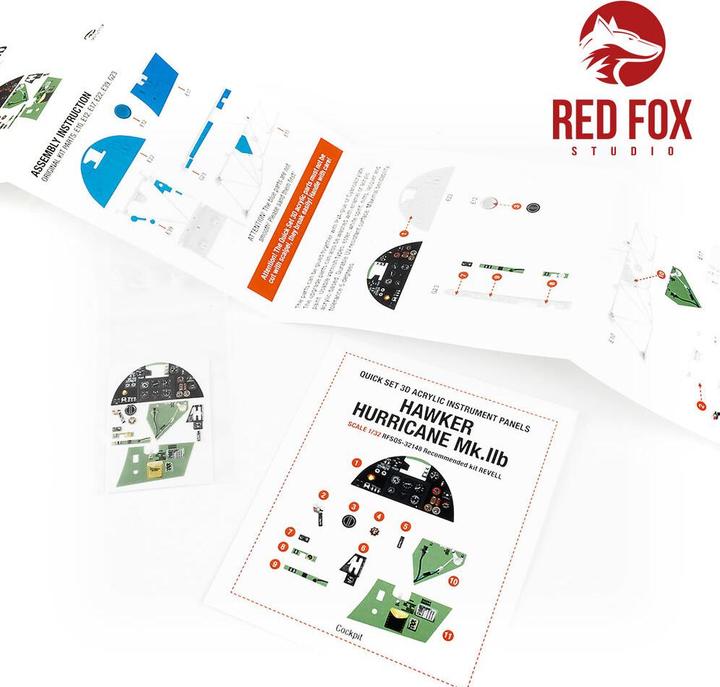 Produktbild 1/32 Hawker Hurricane Mk Iib (for Revell kit)