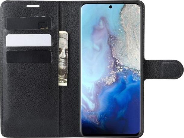 Produktbild MU Classic Litchi Leder Bookcover Series (Samsung Galaxy S20+)