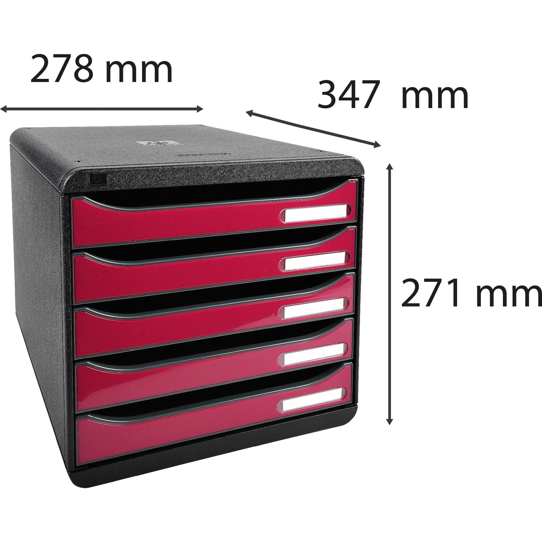 Thumbnail - Exacompta, Dokumentenablage, Stapelbare Boxen (A4+)