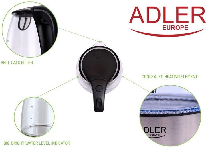 Actual product image Adler Kettle (1.70 l)
