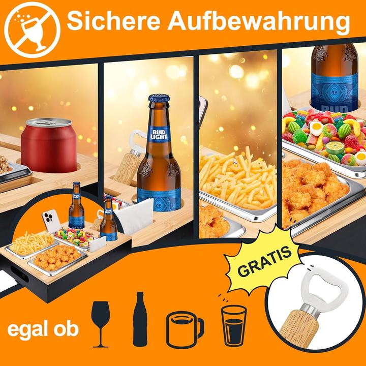 Produktbild Tegove Couchbar mit Snackschalen