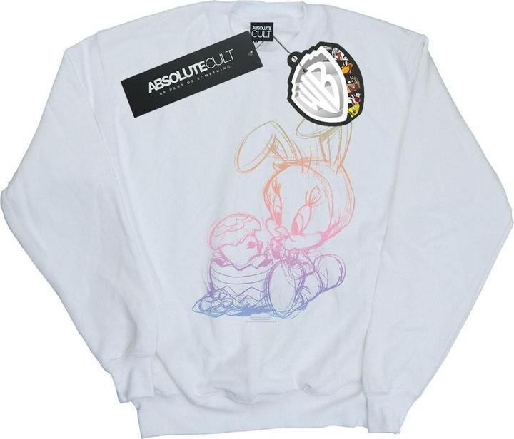 Produktbild Looney Tunes Tweety Pie Easter Egg Sketch Sweatshirt (XXL)