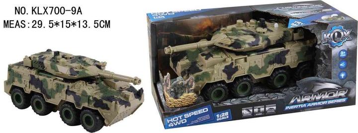 Image du produit Toymax Armored vehicle w/friction, light, sound & Try-Me