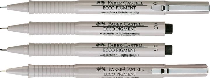 Produktbild Faber-Castell Ecco Tintenschreiber (Schwarz, 1 x)