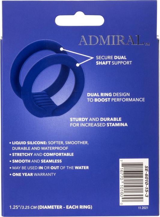 Produktbild CalExotics Admiral™ Dual Cock Cage (3.25 cm)