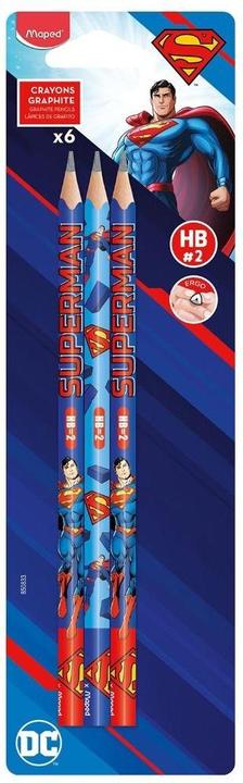 Actual product image Maped Superman HB-Bleistift, 6 Stück (HB, 6x)