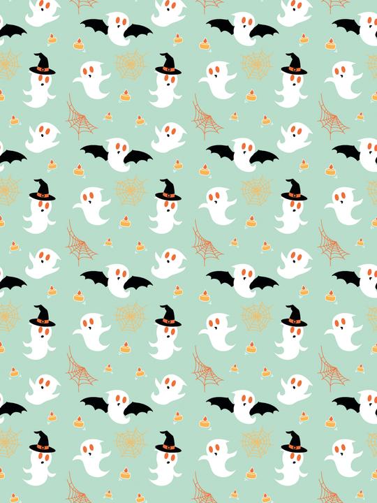 Produktbild Décopatch Pocket Hot-Foil Collection "Halloween Spinnen und Fledermäuse", 4er Set, 30 x... (30 x 40 cm)