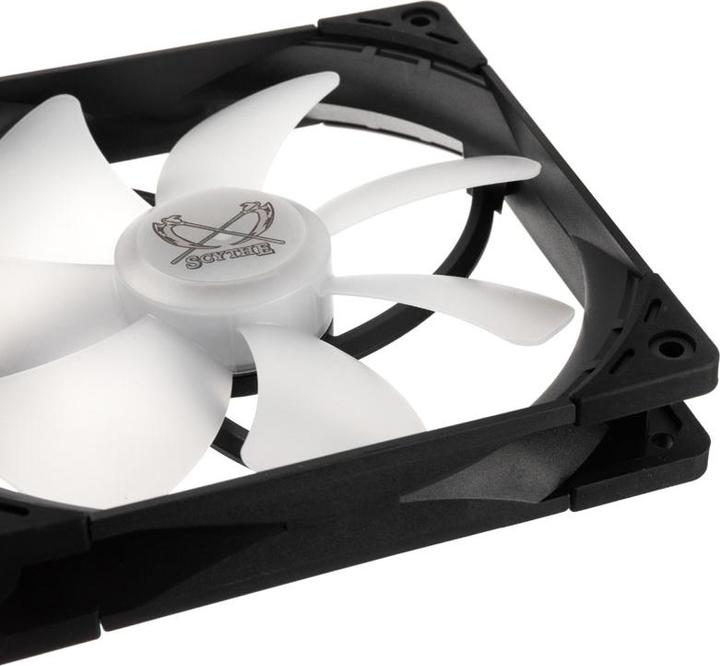 Actual product image Scythe Kaze Flex 140 Square PWM fan, RGB, 300 - 1,800rpm (140 mm, 1 x)