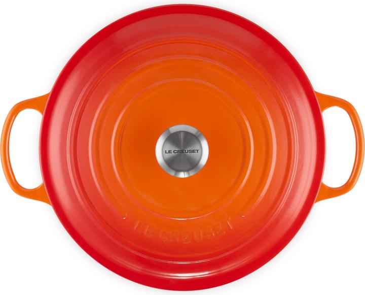 Produktbild Le Creuset Signature (30 cm, Bräter + Schmortopf, Gusseisen)