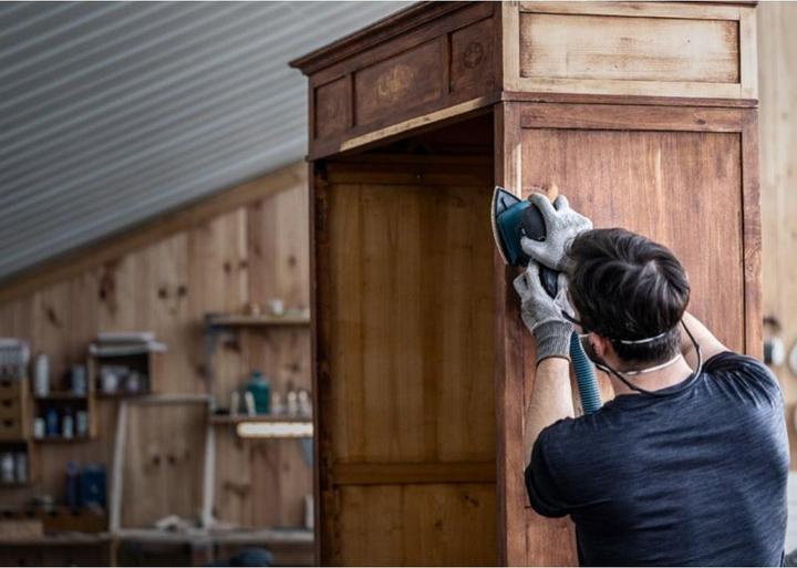 Actual product image Bosch Professional Zubehör EXPERT M480 Abrasive net 115 x 107 mm, G 240, 10 pieces (240)