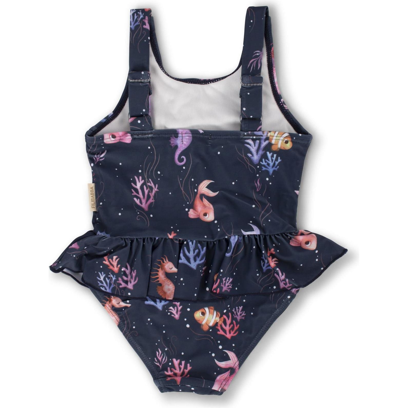 Thumbnail - Filibabba, Badeanzug, Eva – Badeanzug 3-4 Jahre – Rainbow Reef, Mehrfarbig, (98, 102, 104, 100 A)