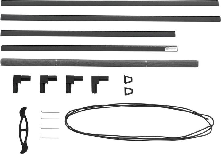 Image du produit Juskys Fliegengitter für Fenster (130 x 150 cm)