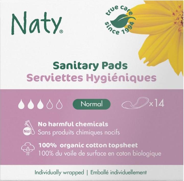 Immagine prodotto Naty Bio-Damenbinden Normal 14 Stück (1 x)