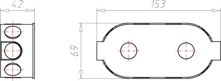 Produktbild Kaiser Doppelabzweigdose