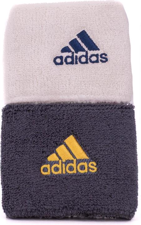 Adidas Oe Wristband Schweissband Armband Weiss Grau