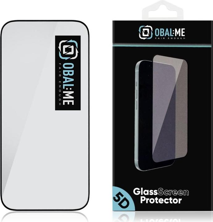 Produktbild Obal:Me 5D Panzerglas für Apple iPhone 17/17 Pro Schwarz (Apple iPhone 17, Apple iPhone 17 Pro)