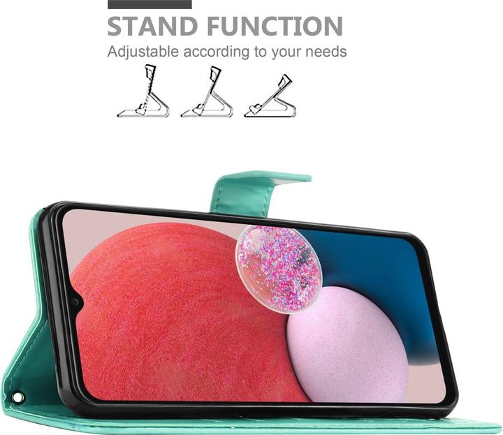 Actual product image Cadorabo Cover for Samsung Galaxy A13 4G with floral pattern (Samsung Galaxy A13)