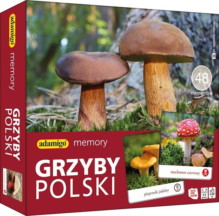 Immagine prodotto Adamigo Gioco di memoria - Funghi dalla Polonia (Polacco)